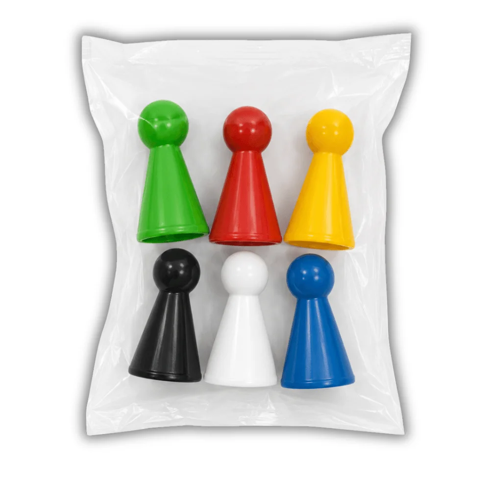 Combo Conjunto Peão com 6 peões Grow - 6 cores