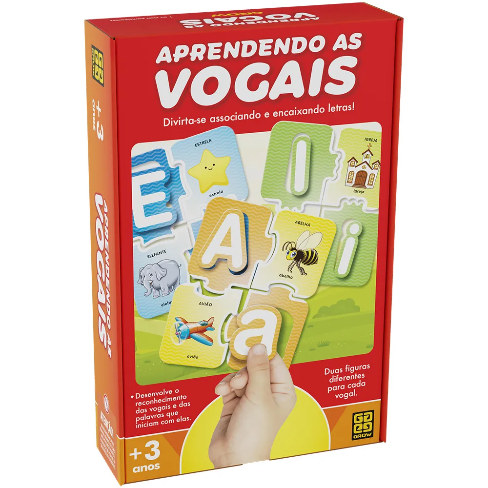 Jogo Aprendendo as Vogais