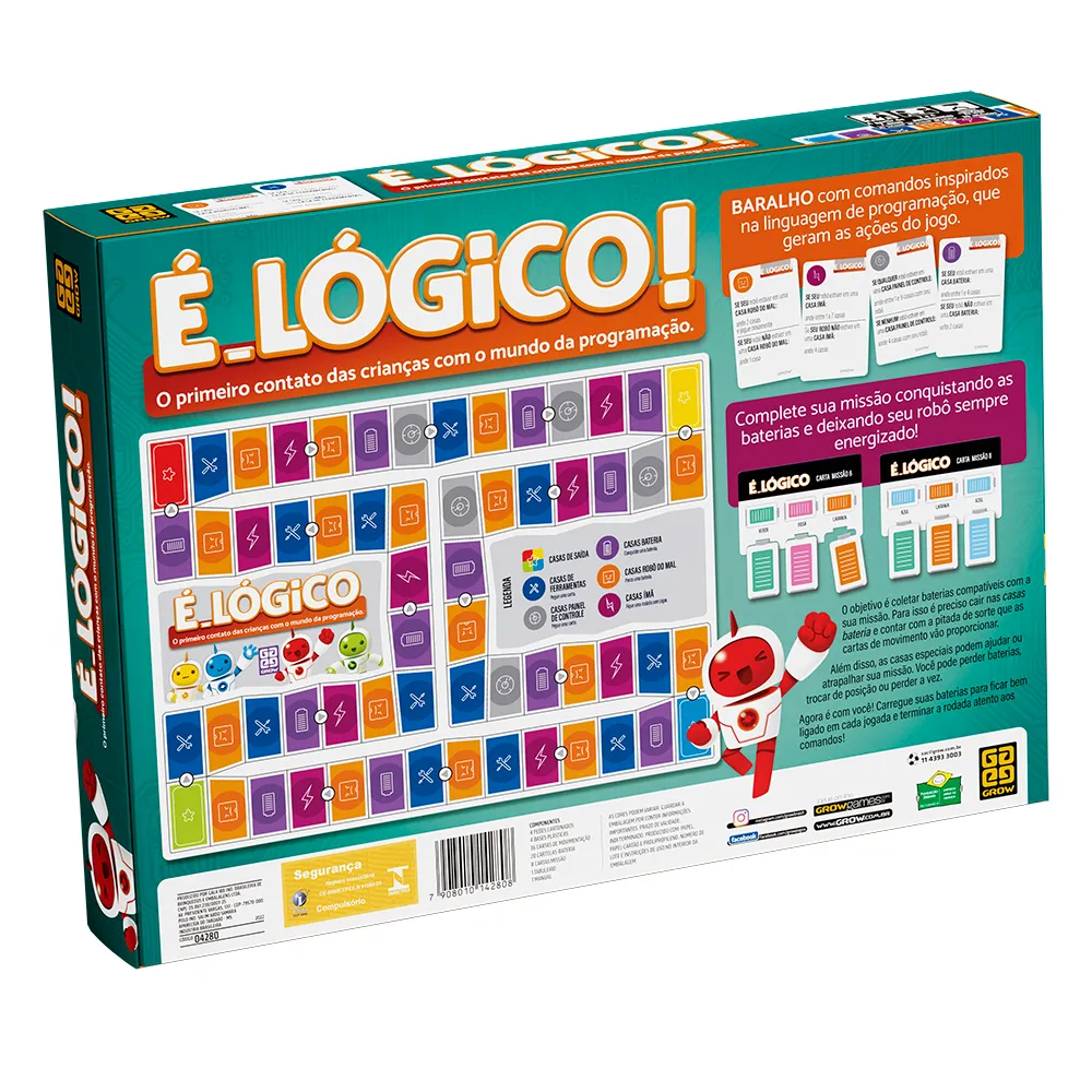 Jogo É Lógico! Grow