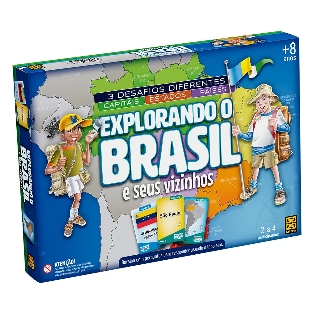 Jogo Explorando o Brasil