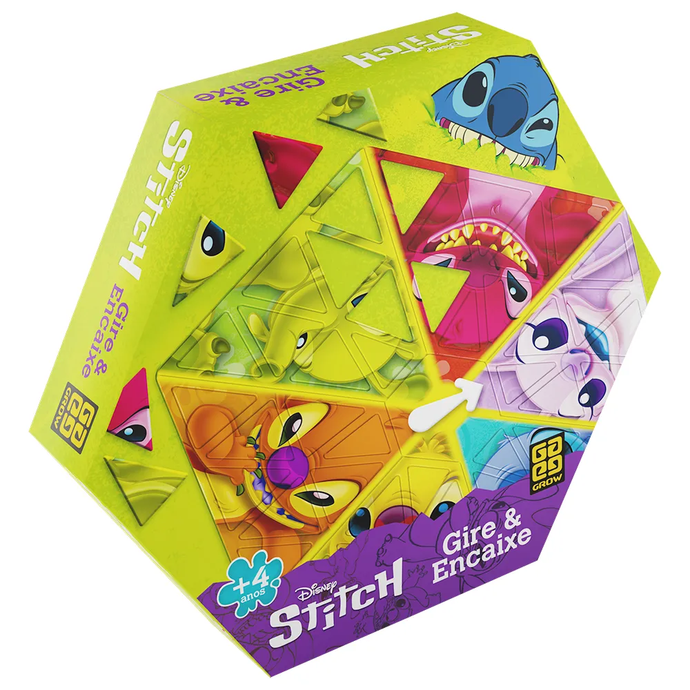 Jogo Gire & Encaixe Stitch