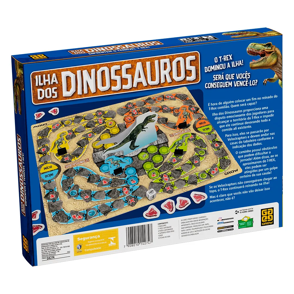 Jogo Ilha dos Dinossauros