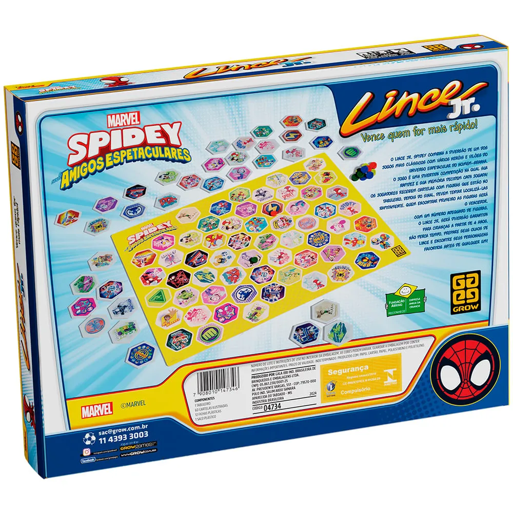 Jogo Lince Júnior - Spidey