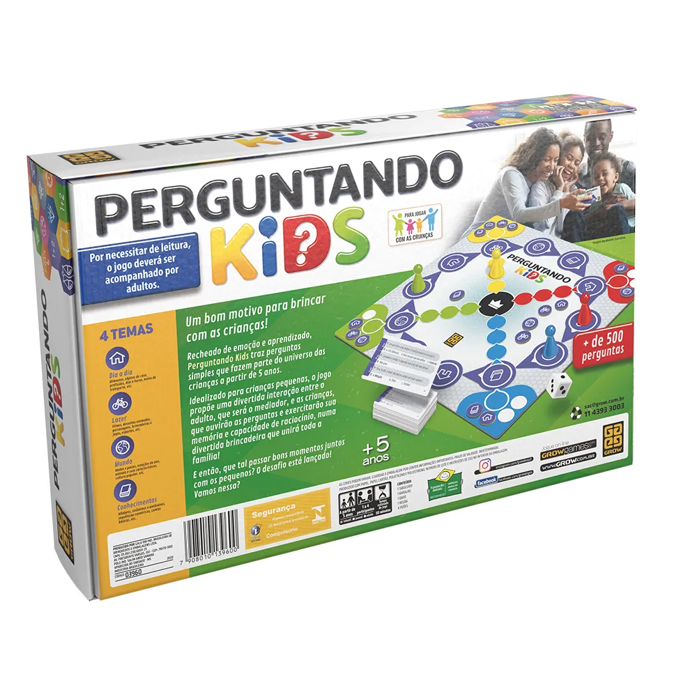 Jogo Perguntando Kids