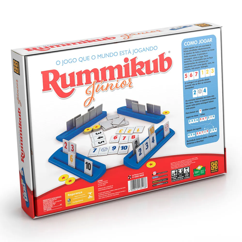 Jogo Rummikub Júnior