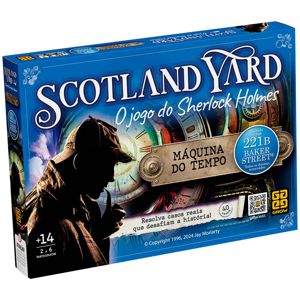 Jogo Scotland Yard Máquina do Tempo