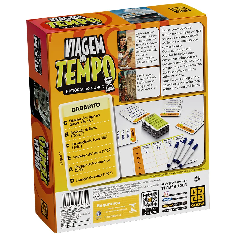 Jogo Viagem no Tempo