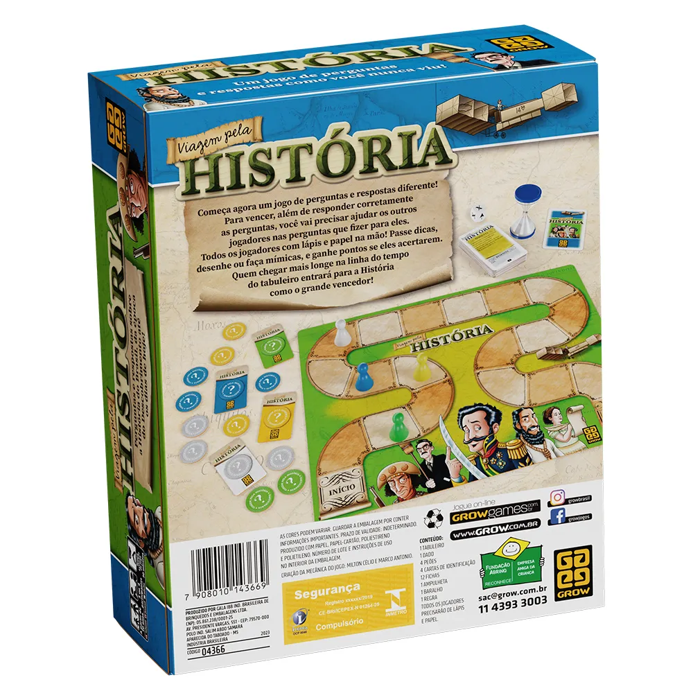 Jogo Viagem pela História