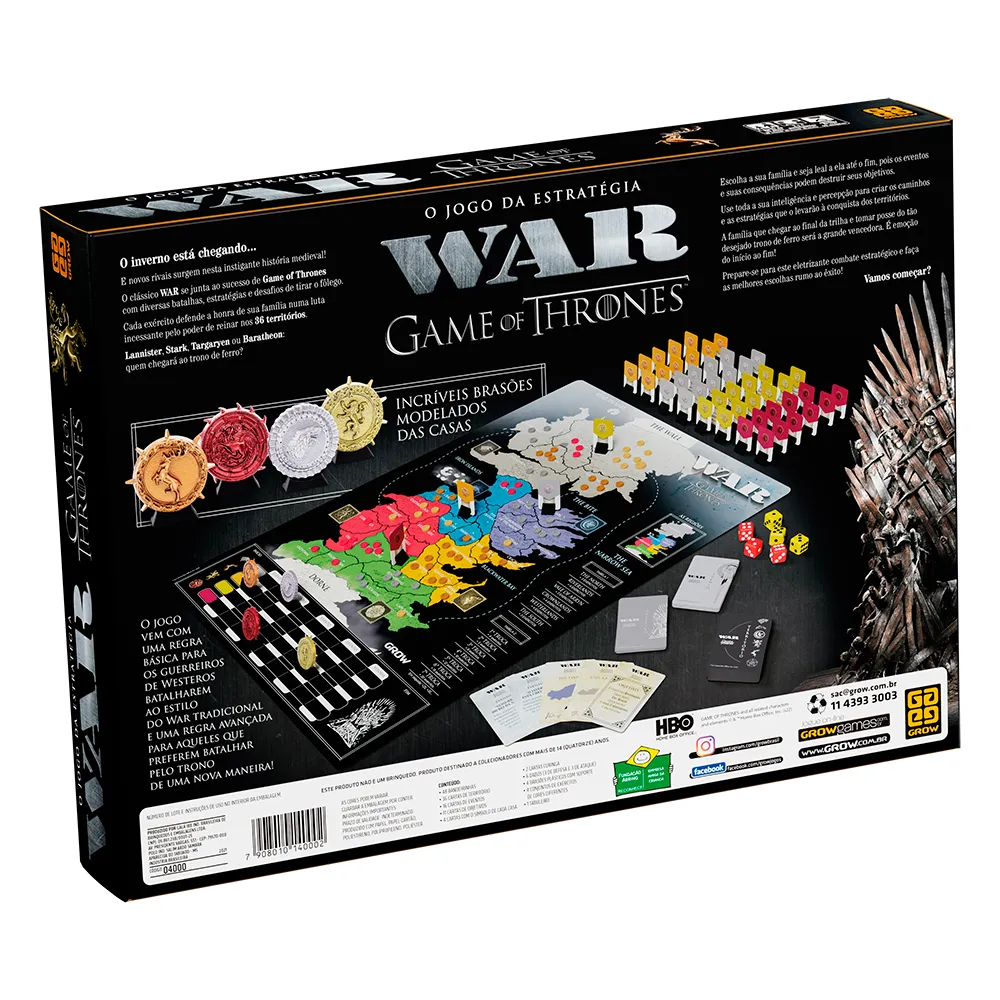 Jogo War Game of Thrones