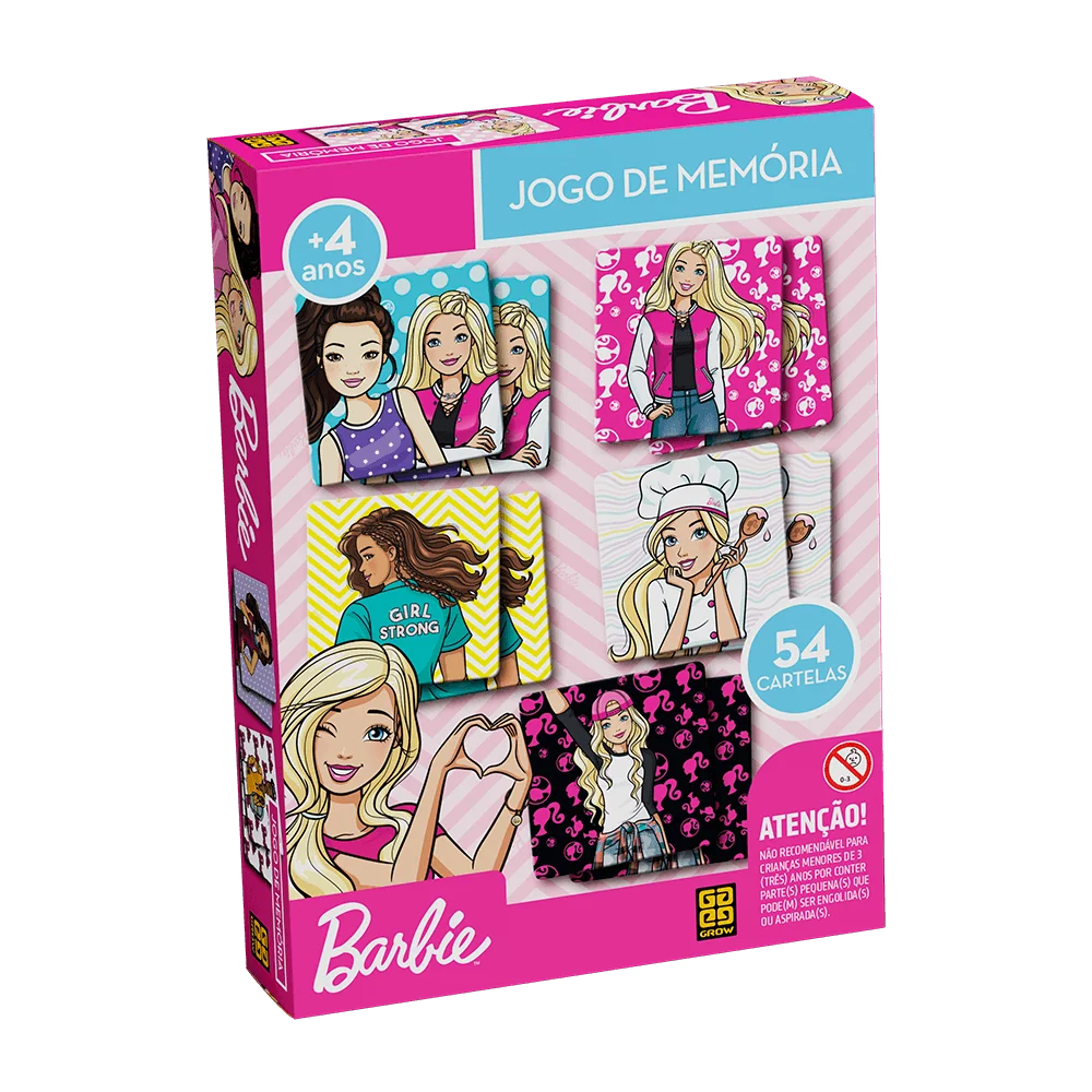 Jogo de Memória Barbie