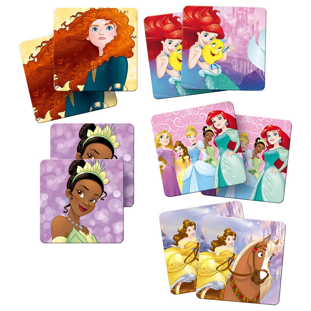 Jogo de Memória Princesas Coração