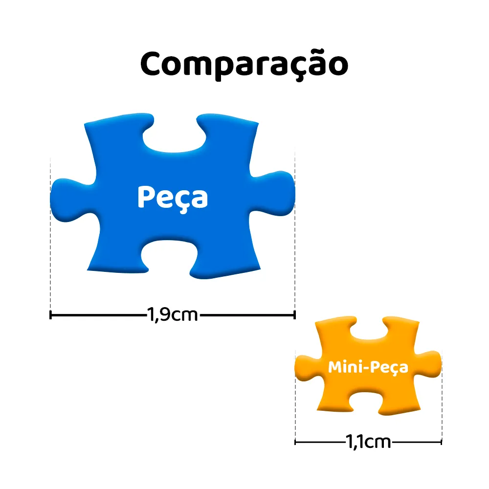 Mini Quebra-cabeça 1000 peças Noite Estrelada 2.0 - Grow