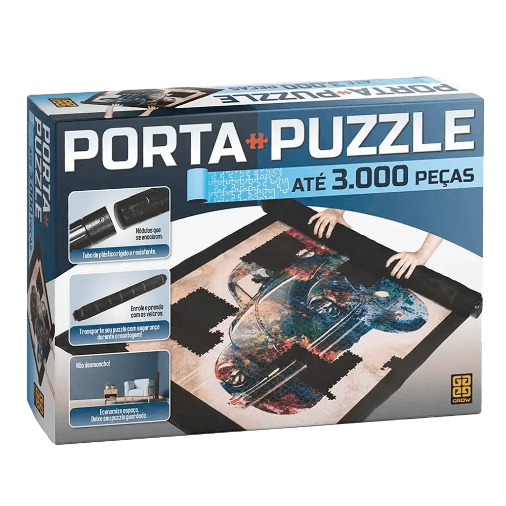 Porta-Puzzle até 3000 peças