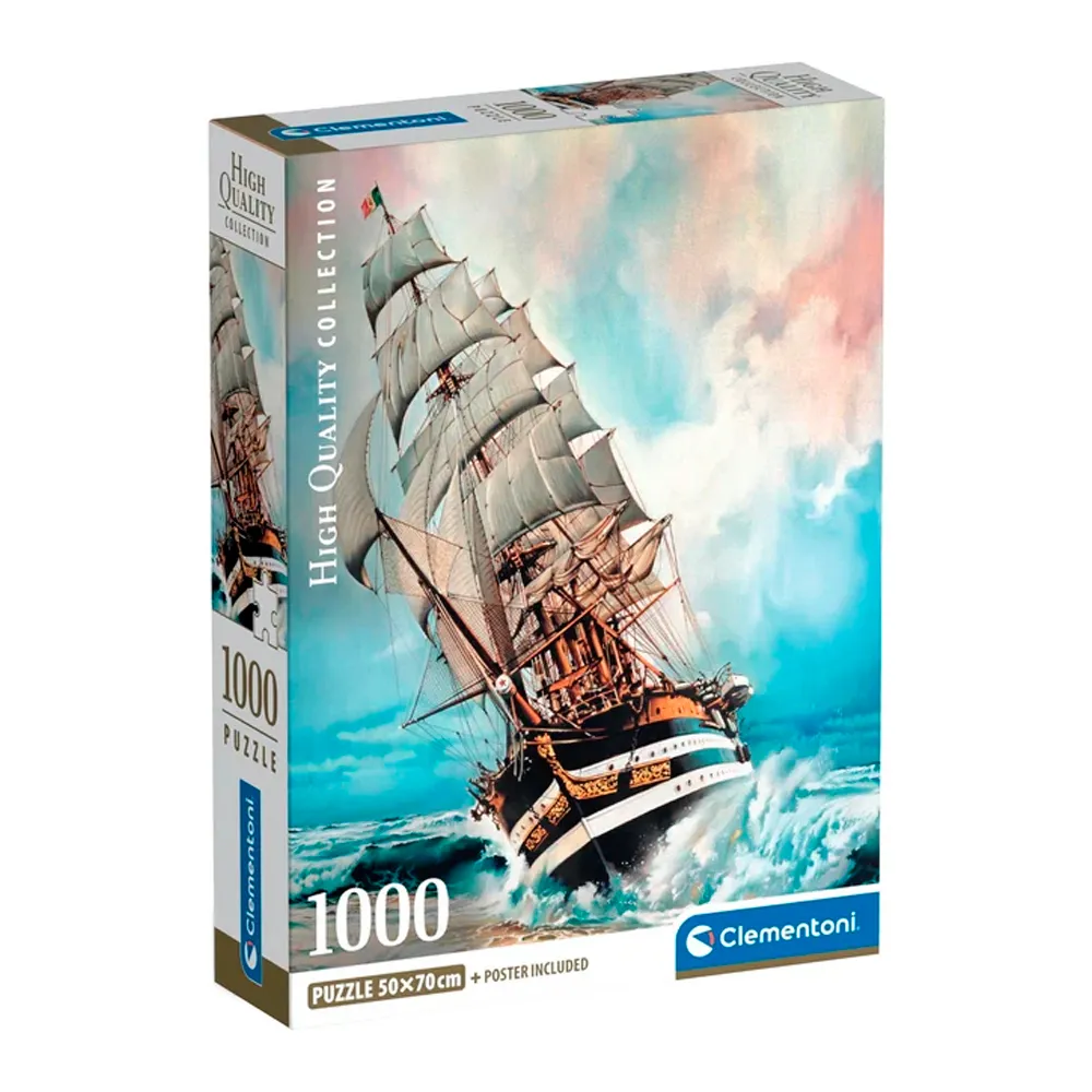 Puzzle 1000 Peças Américo Vespúcio - Clementoni 39948