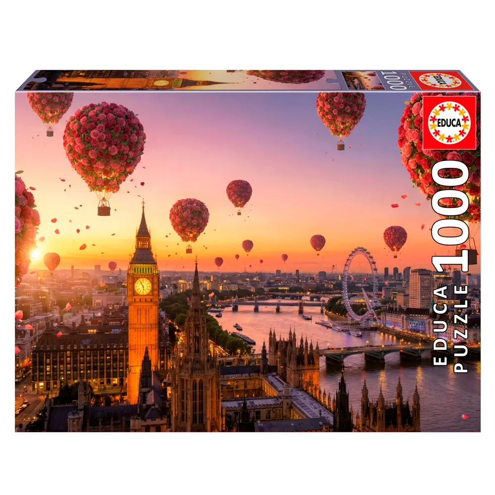 Puzzle 1000 Peças Balões em Londres 20565