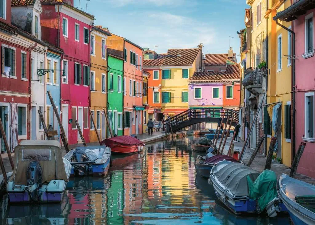 Puzzle 1000 Peças Burano, Italia Ravensburger 12000623