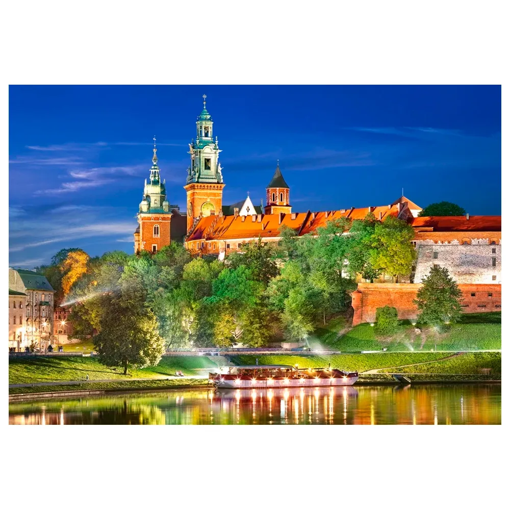 Puzzle 1000 Peças Castelo Wawel Polônia Castorland 103027