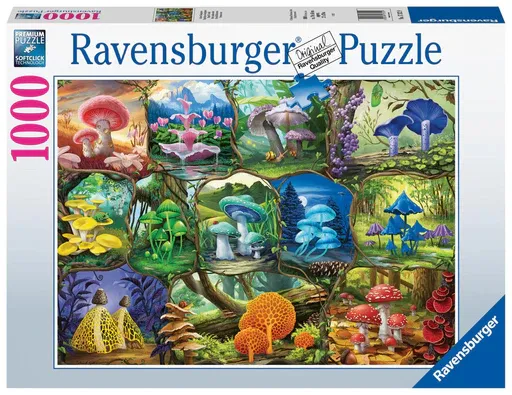 Puzzle 1000 Peças Cogumelos Fantásticos Ravensburger 12000424