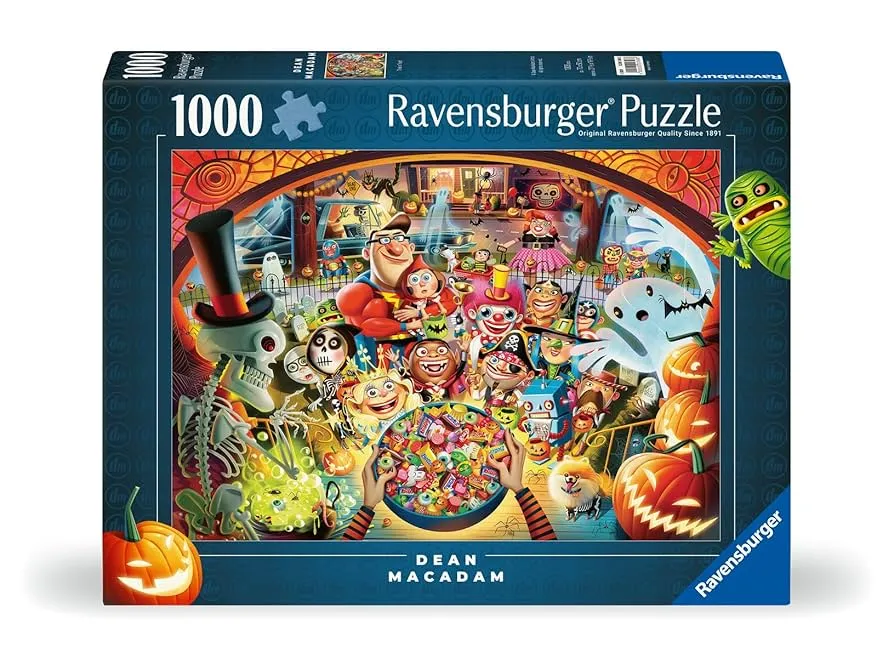 Puzzle 1000 Peças Doces ou Travessuras Ravensburger 12001348
