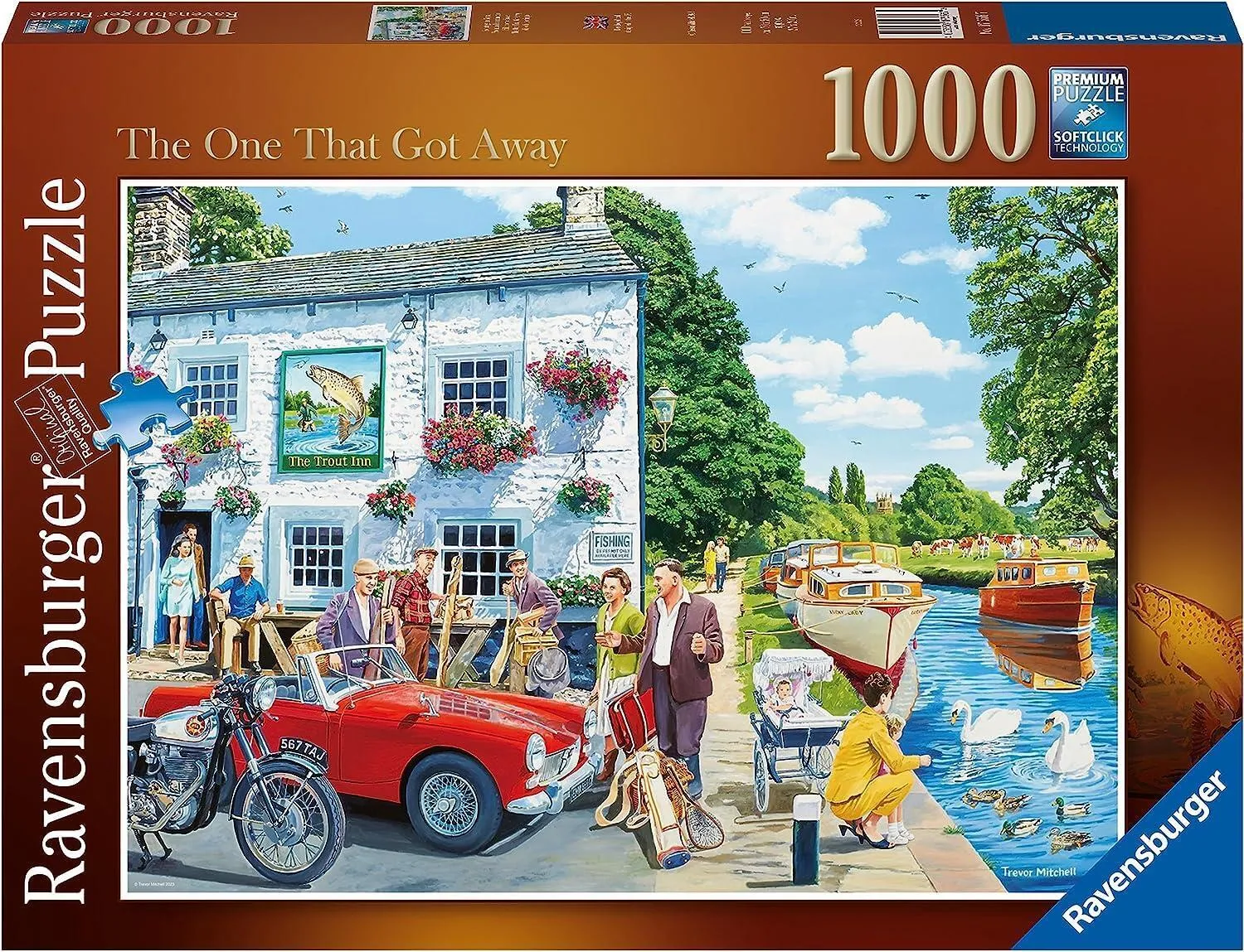 Puzzle 1000 Peças Encontro entre Amigos Ravensburger 12001174