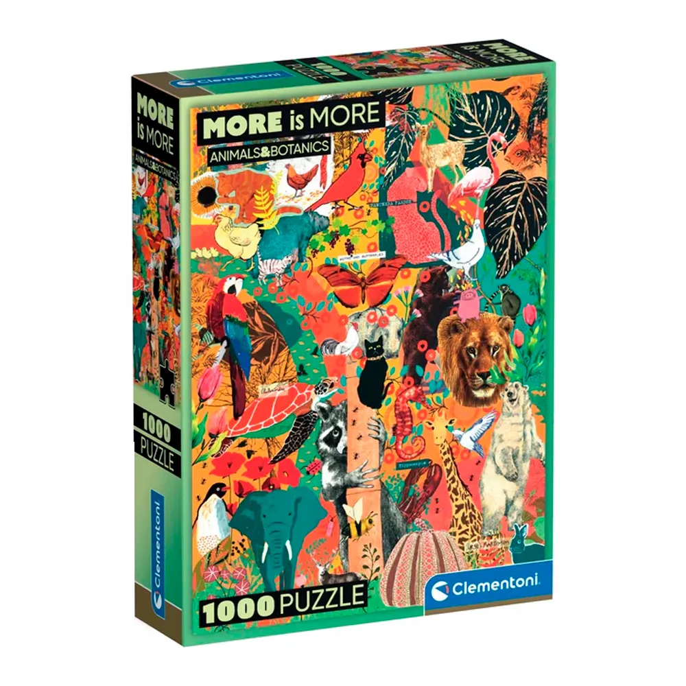 Puzzle 1000 Peças Fauna e Flora - Clementoni 37073