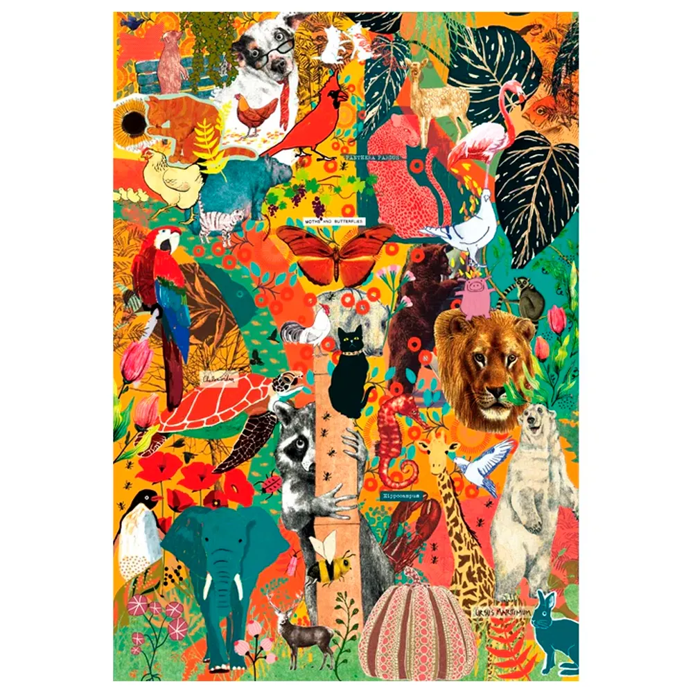 Puzzle 1000 Peças Fauna e Flora - Clementoni 37073