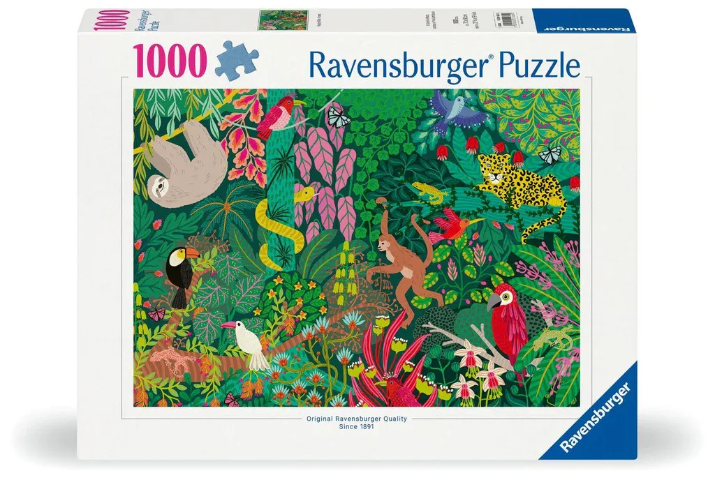Puzzle 1000 Peças Floresta Mágica Ravensburger 12001432