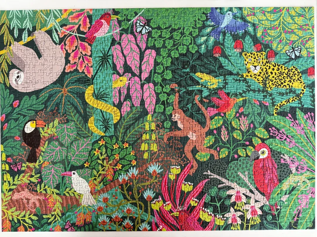 Puzzle 1000 Peças Floresta Mágica Ravensburger 12001432
