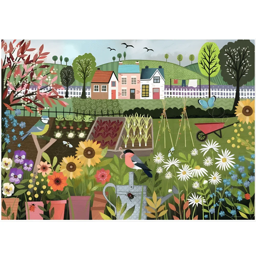 Puzzle 1000 Peças Horta no Jardim Ravensburger 12001178