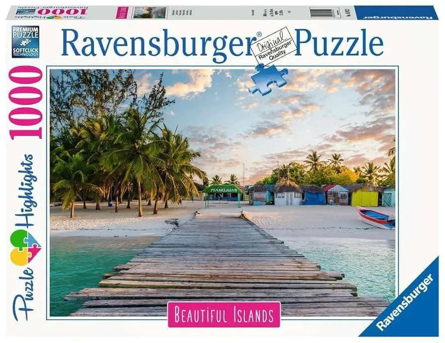 Puzzle 1000 Peças Ilha Caribenha Ravensburger 12000159