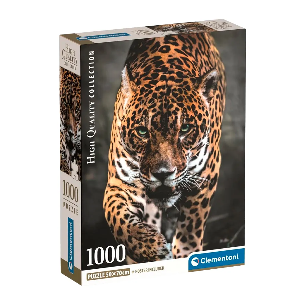 Puzzle 1000 Peças Jaguar - Clementoni 39947
