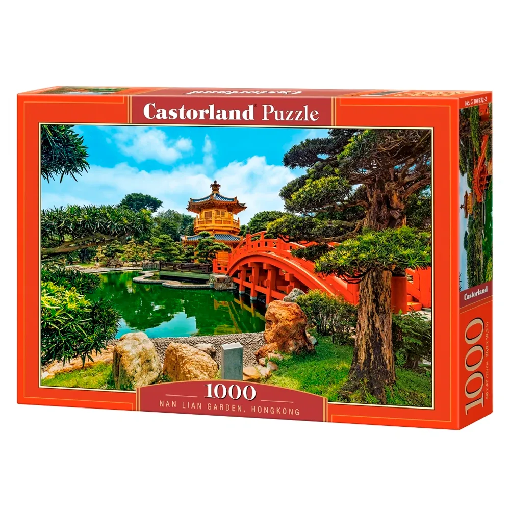 Puzzle 1000 Peças Jardim Nan Lian, Hong Kong Castorland 104932