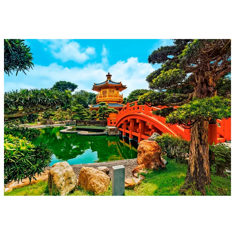 Puzzle 1000 Peças Jardim Nan Lian, Hong Kong Castorland 104932