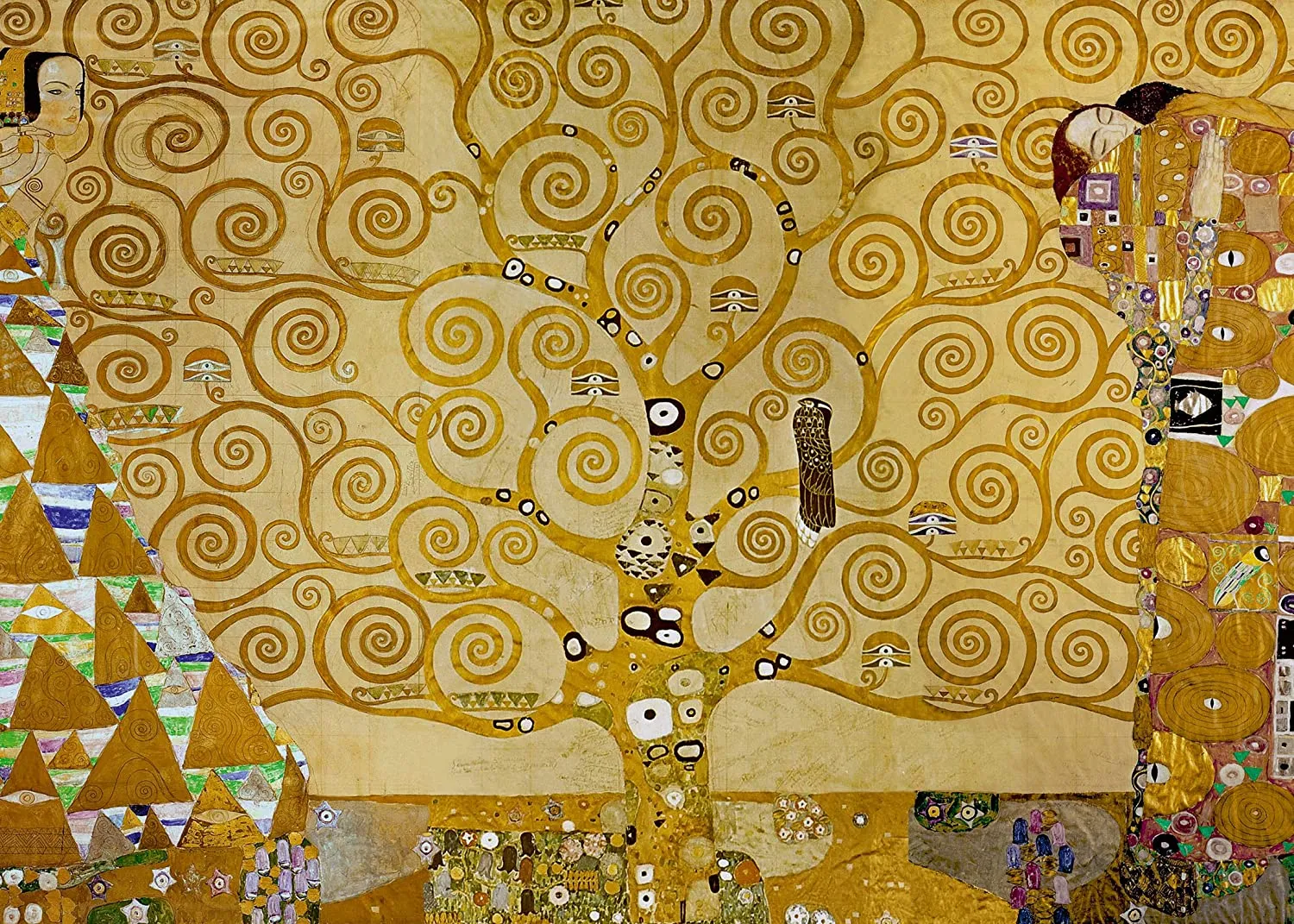 Puzzle 1000 Peças Klimt, Árvore da Vida Ravensburger 12000134