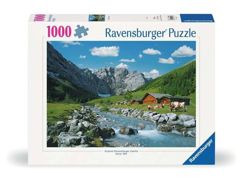 Puzzle 1000 Peças Nas Montanhas da Áustria Ravensburger 12000649