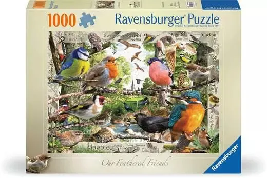 Puzzle 1000 Peças Nossos Amigos Alados Ravensburger 12000328