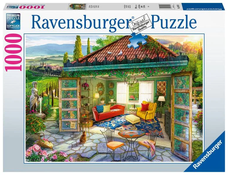 Puzzle 1000 Peças Oasis na Toscana Ravensburger 12000412