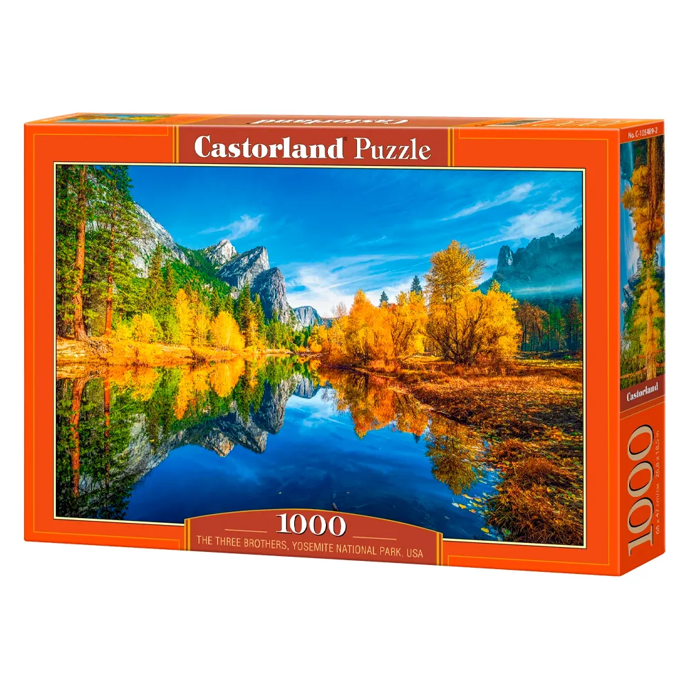 Puzzle 1000 Peças Os Três Irmãos Yosemite Castorland 105489