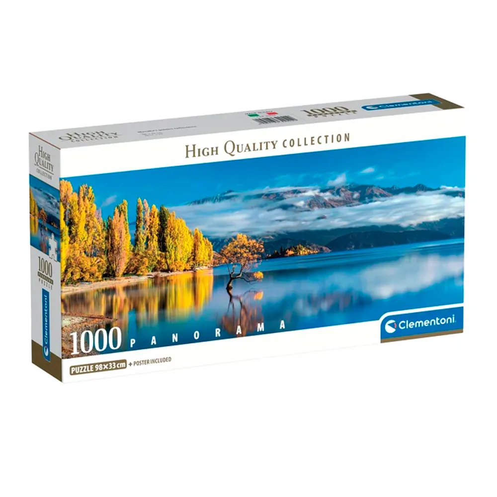 Puzzle 1000 Peças Panorama Lago Wanaka - Clementoni 39942