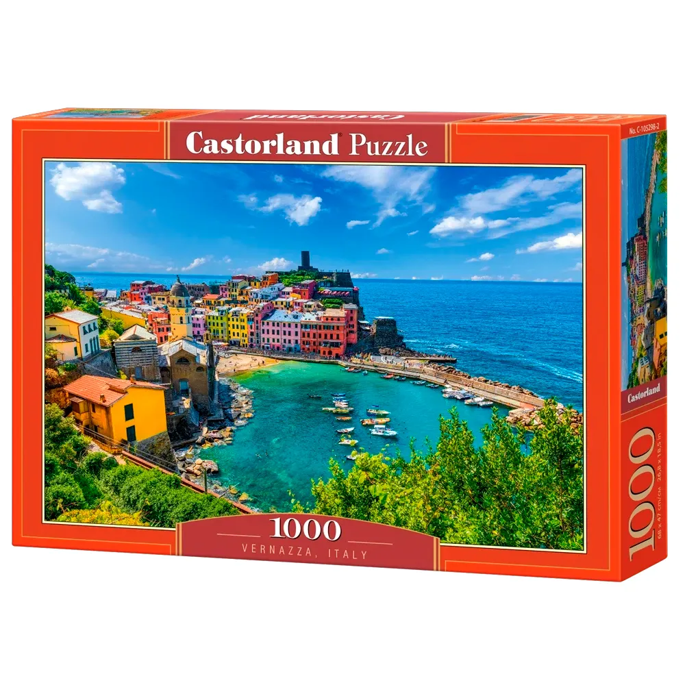 Puzzle 1000 Peças Vernazza - Itália - Castorland Importado 1052982
