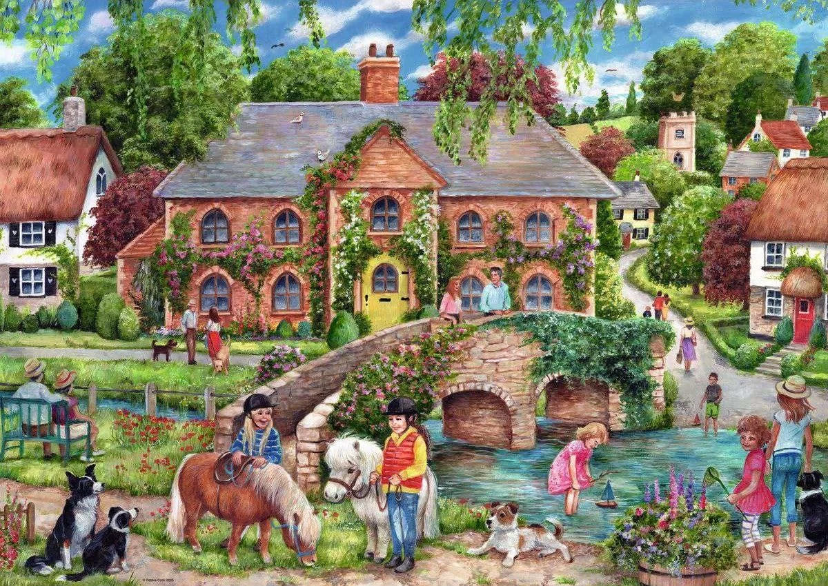 Puzzle 1000 Peças Vida no Campo Ravensburger 12001526