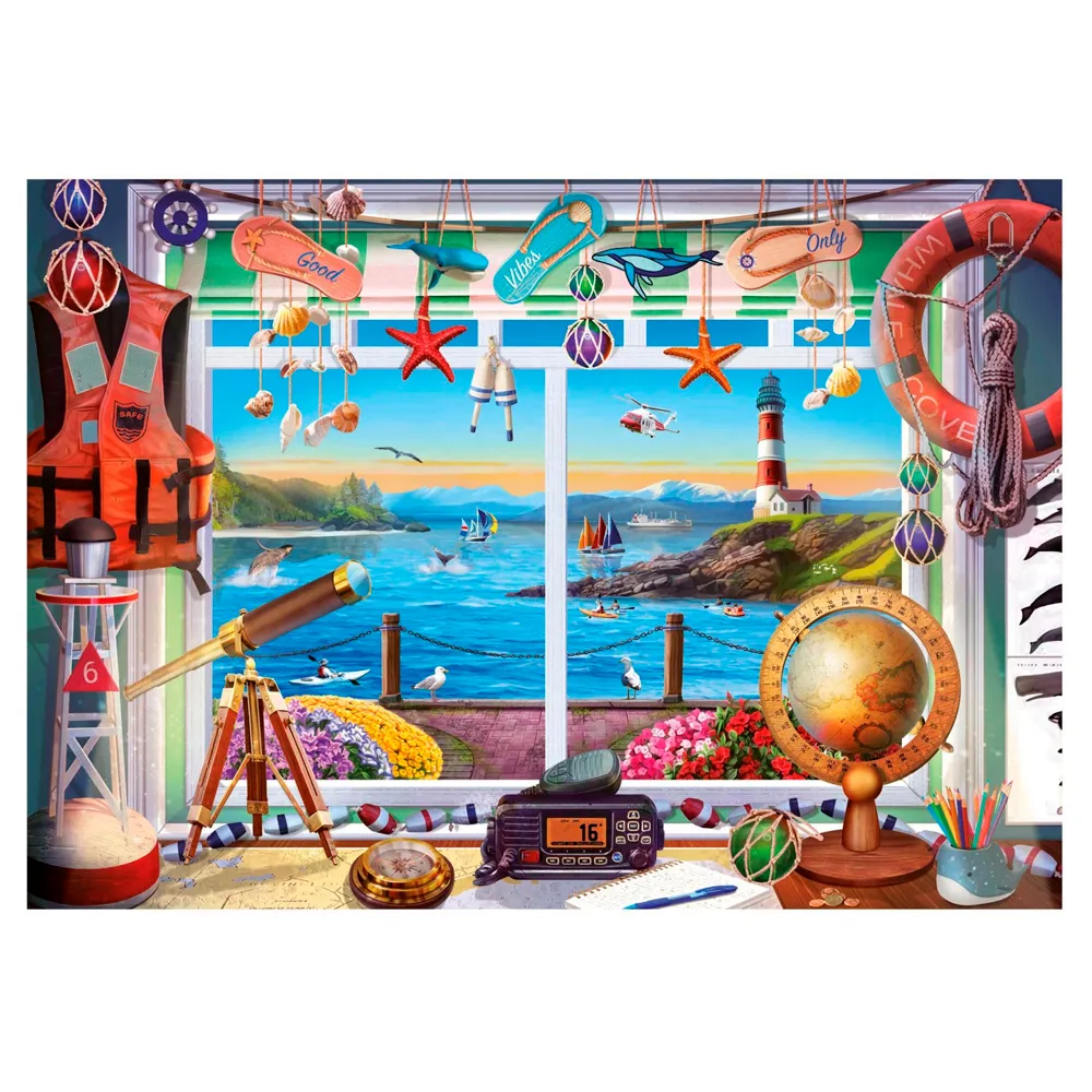 Puzzle 1000 Peças Vida no Porto - Educa 20256