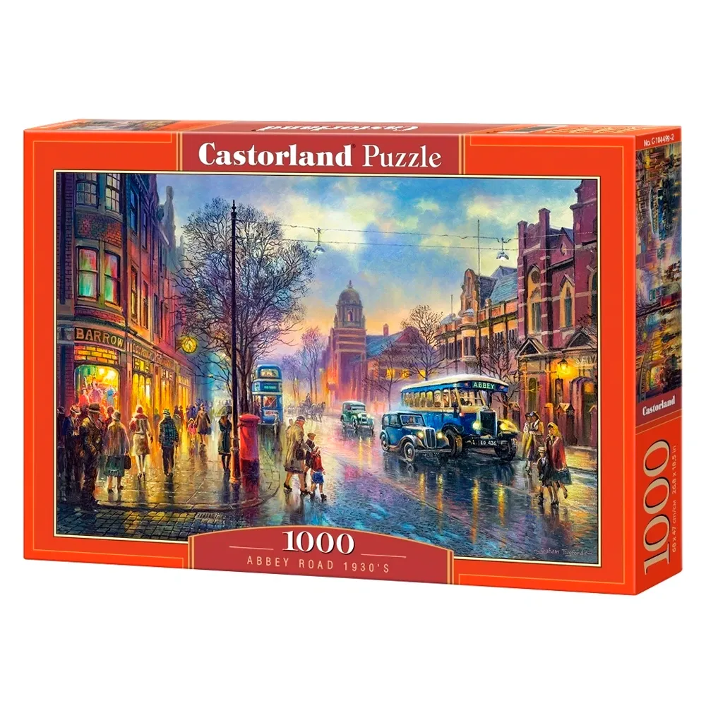 Puzzle 1000 peças Abbey Road, 1930 - Castorland Importado 1044992