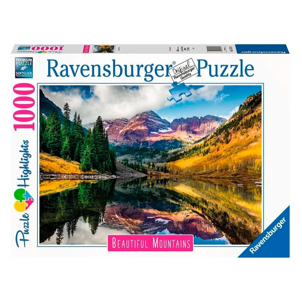 Puzzle 1000 peças Aspen - Colorado - Importado - Ravensburger