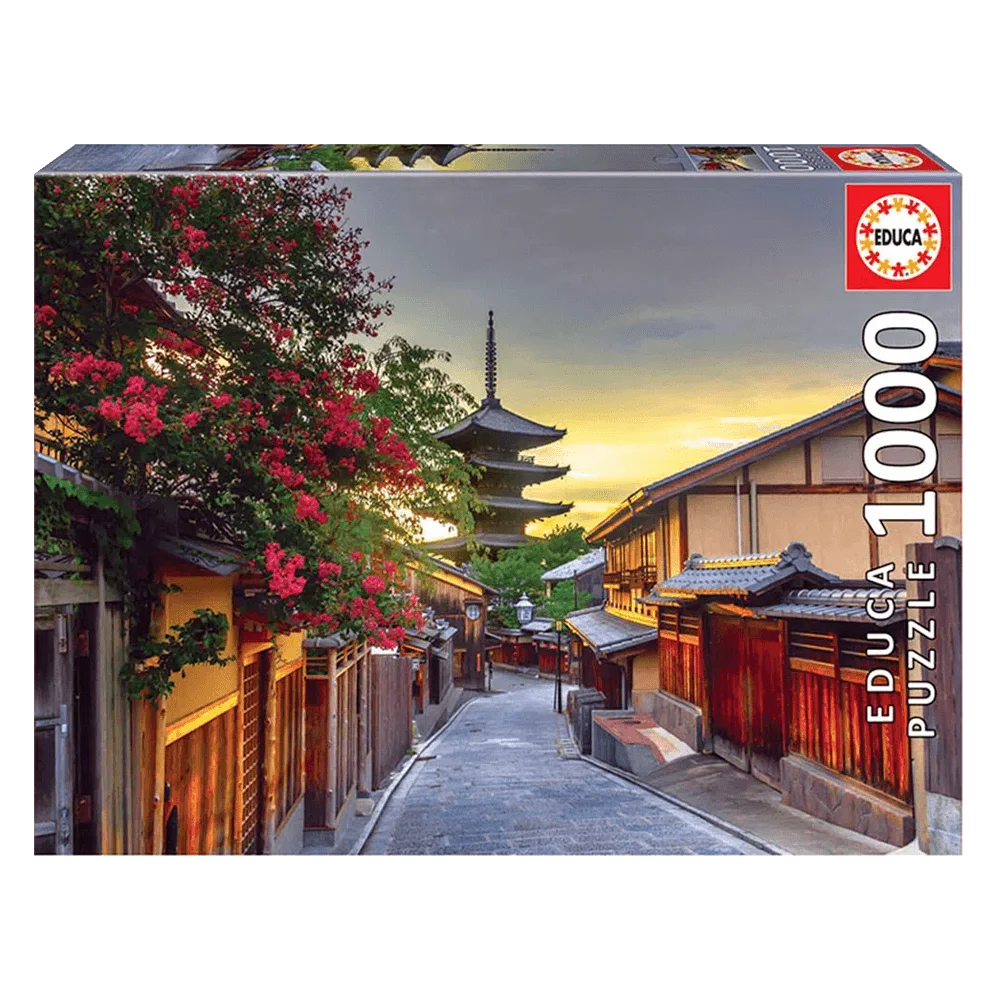 Puzzle 1000 peças Yasaka Pagoda Japão - Educa - Importado