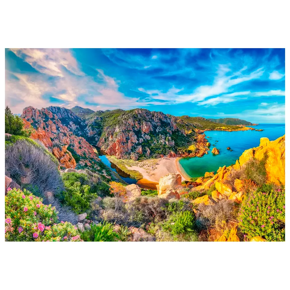 Puzzle 1500 Peças Costa de Sardenha Castorland 152254