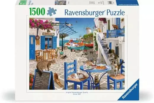 Puzzle 1500 Peças Mykonos, Grecia Ravensburger 12001450