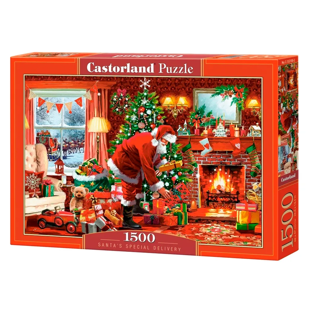 Puzzle 1500 Peças Noite de Natal - Castorland Importado 1521002