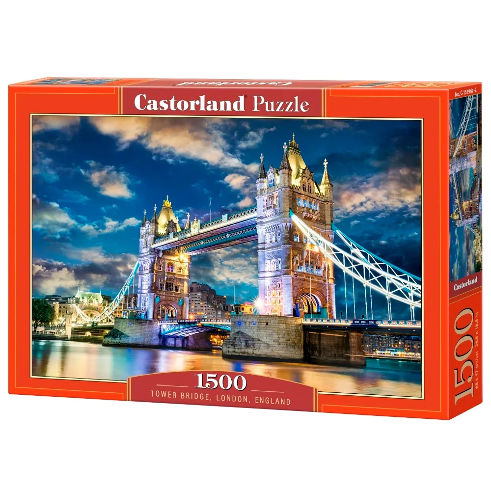 Puzzle 1500 Peças Tower Bridge - Castorland Imp. 1519672