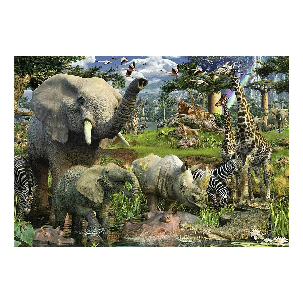 Puzzle 18000 peças Savana Africana - Ravensburger - Imp